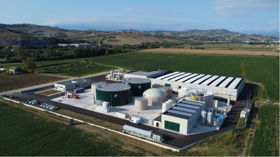 Démarrage de l'usine de biométhane CTIP Blu